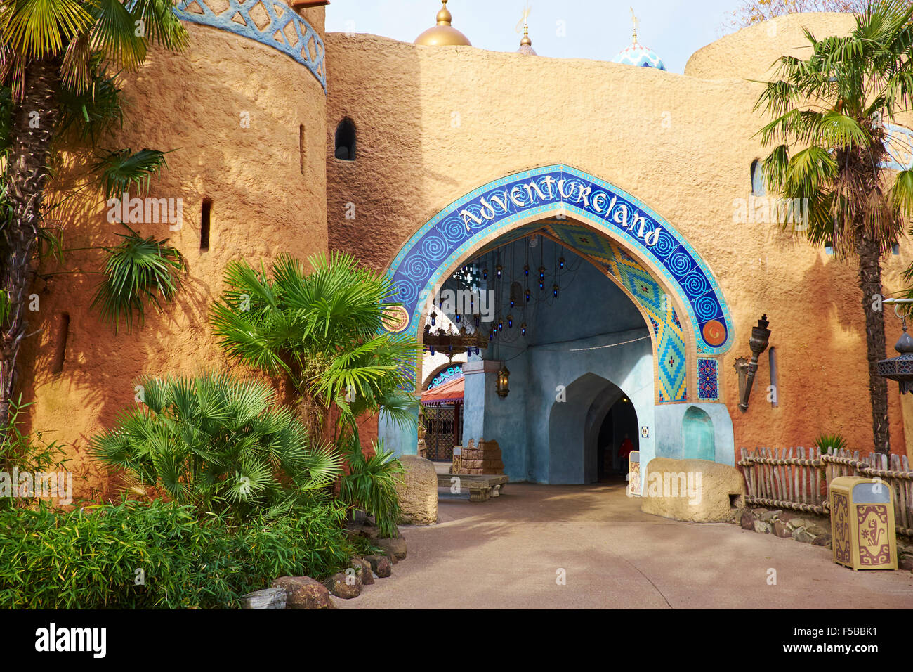 Entrance To Adventureland Disneyland Paris Marne-la-Vallee ...