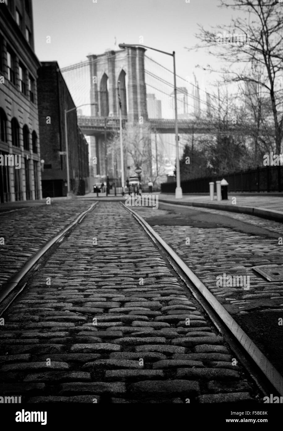 Brooklyn Tracks Stock Photo