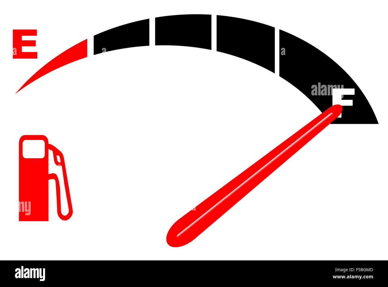 Full gas gauge hires stock photography and images Alamy