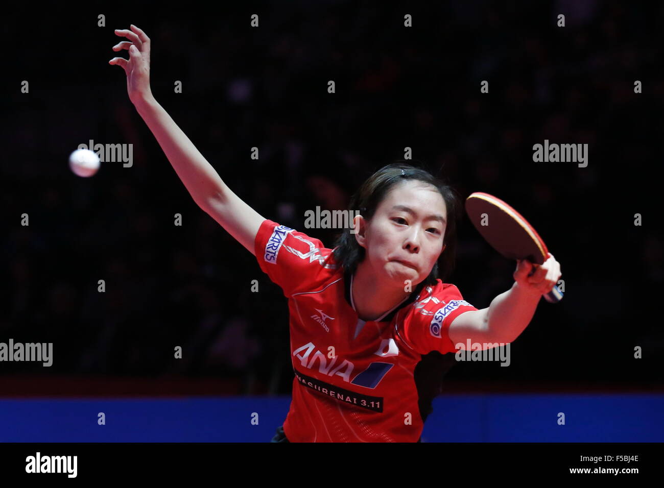 Sendai, Japan. 31st Oct, 2015. Kasumi Ishikawa (JPN) Table Tennis ...