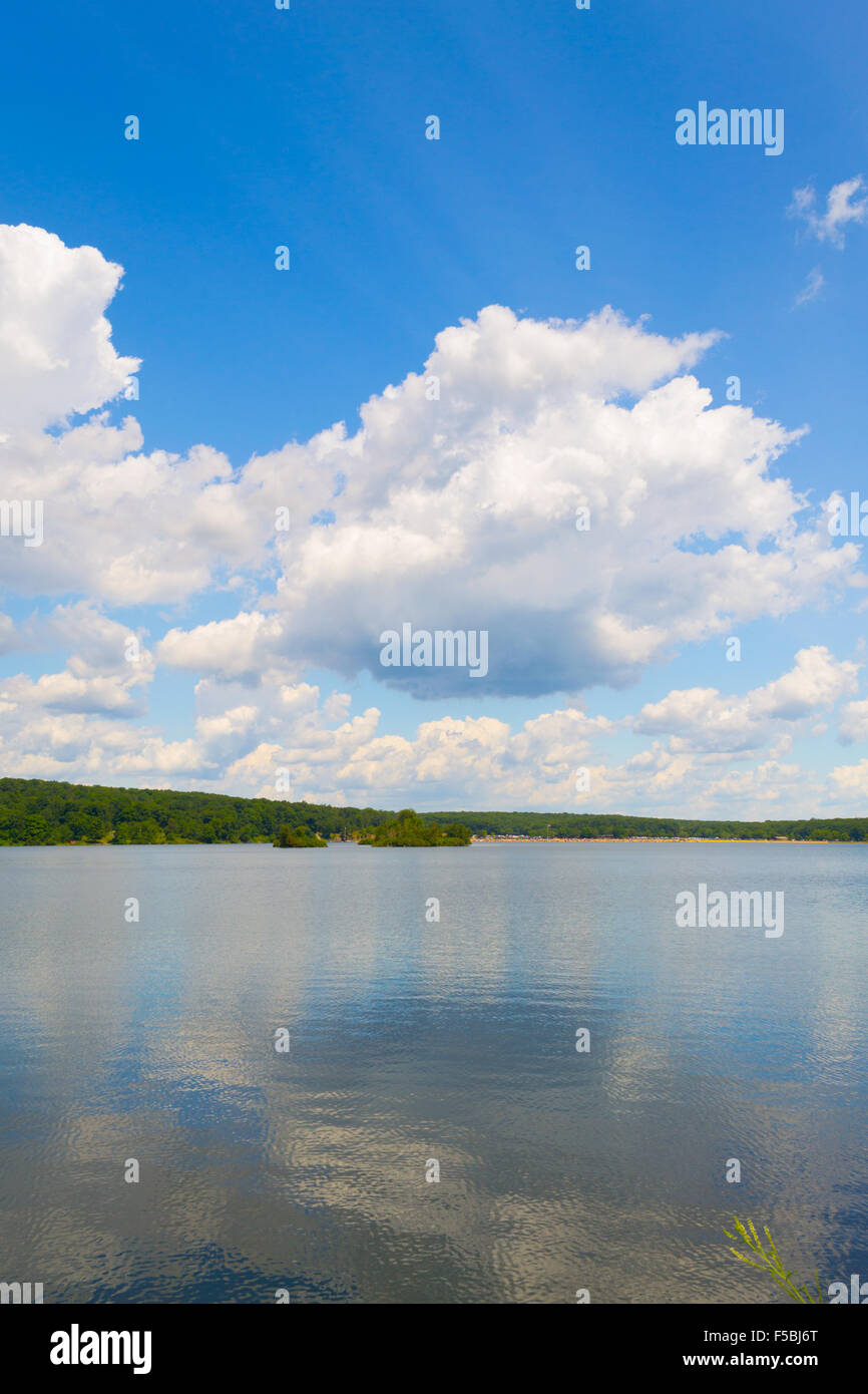 Lake Welch at Harriman state park (NY Stock Photo Alamy