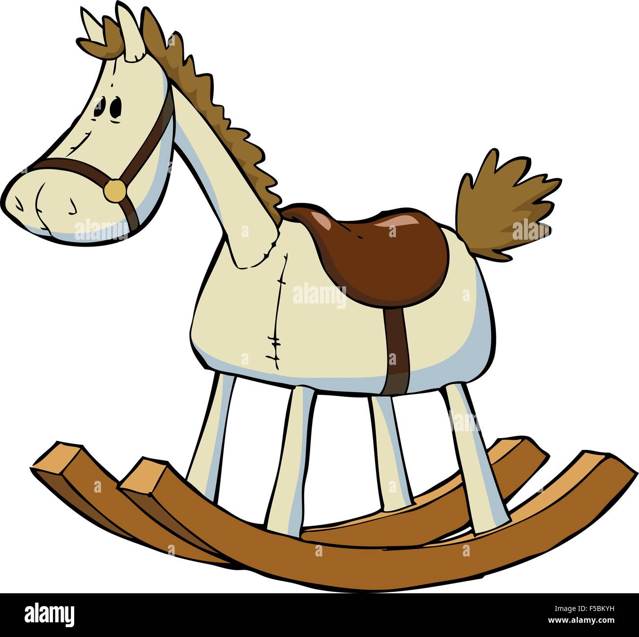 scandi rocking horse