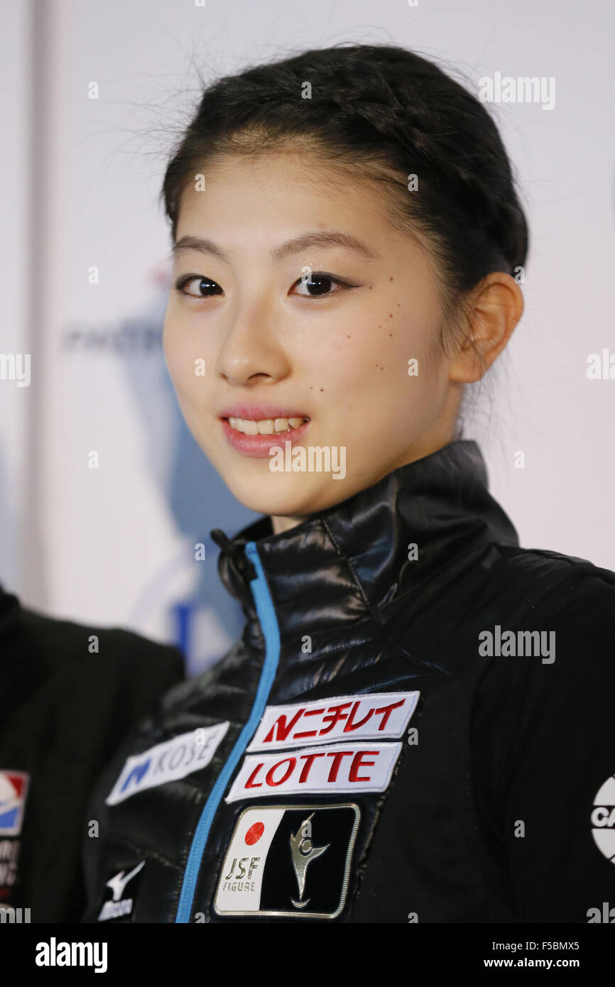 Lethbridge, Alberta, Canada. 31st Oct, 2015. Yuka Nagai (JPN) Figure ...