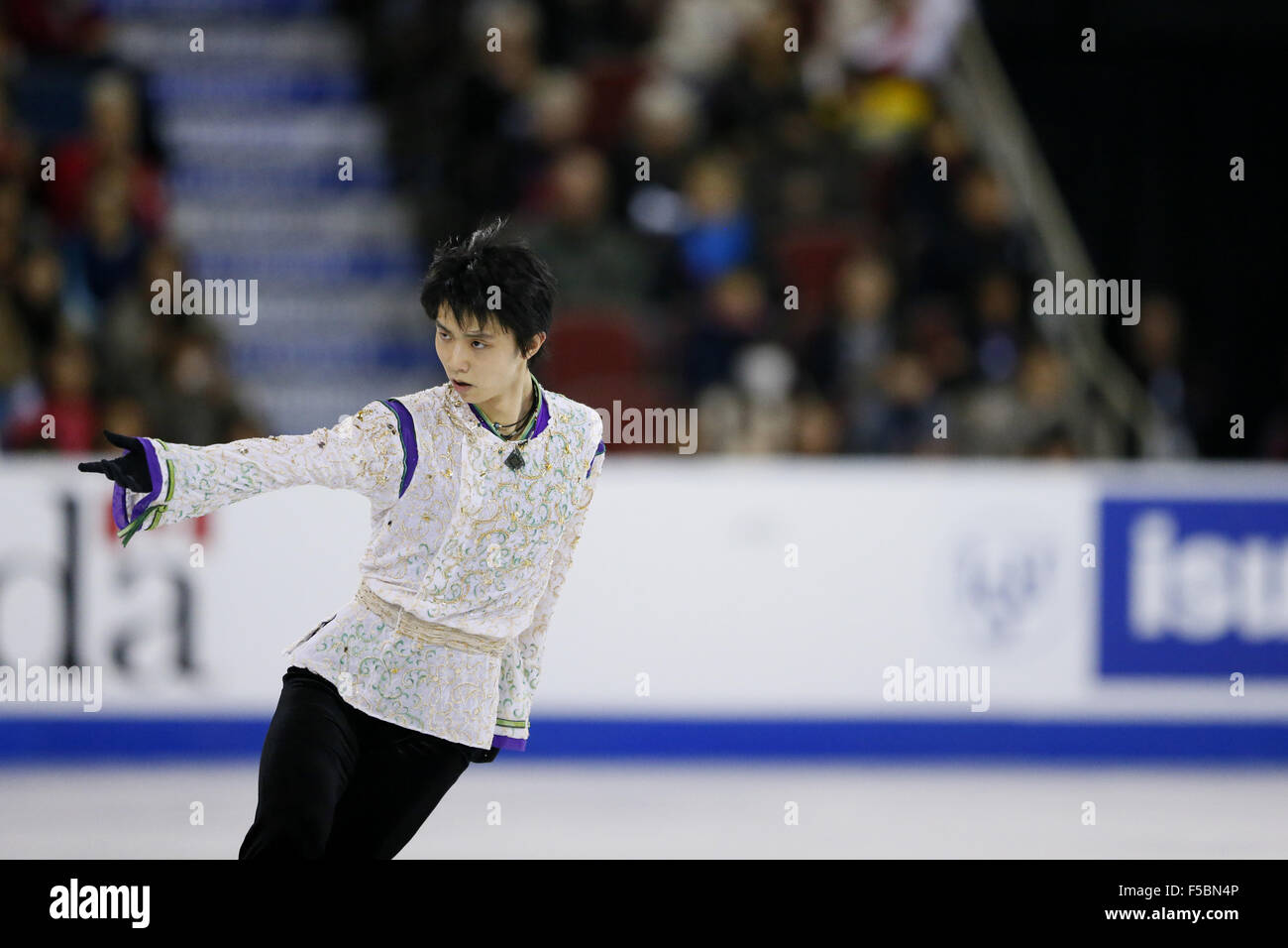 Lethbridge, Alberta, Canada. 31st Oct, 2015. Yuzuru Hanyu (JPN) Figure