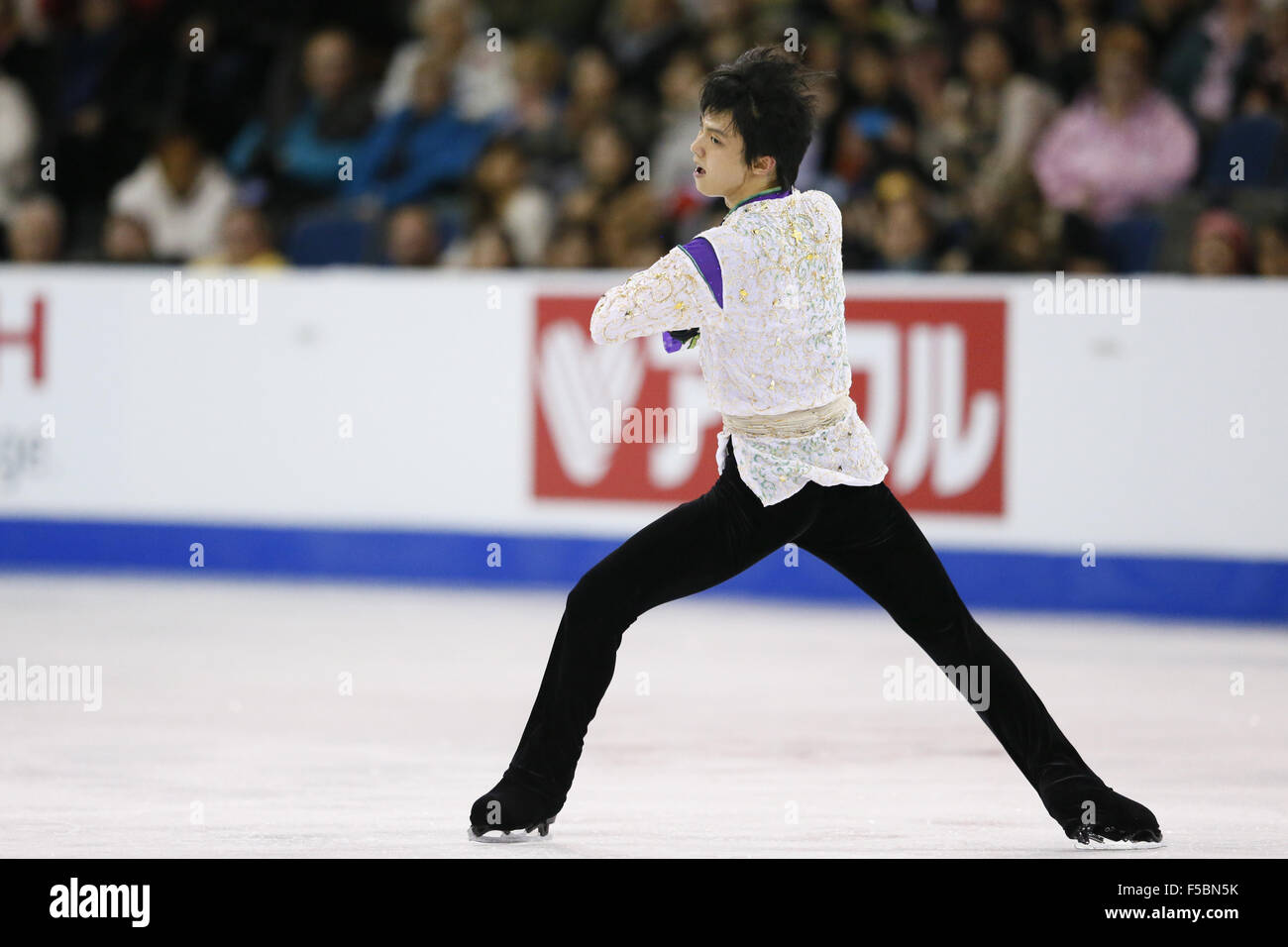 Lethbridge, Alberta, Canada. 31st Oct, 2015. Yuzuru Hanyu (JPN) Figure