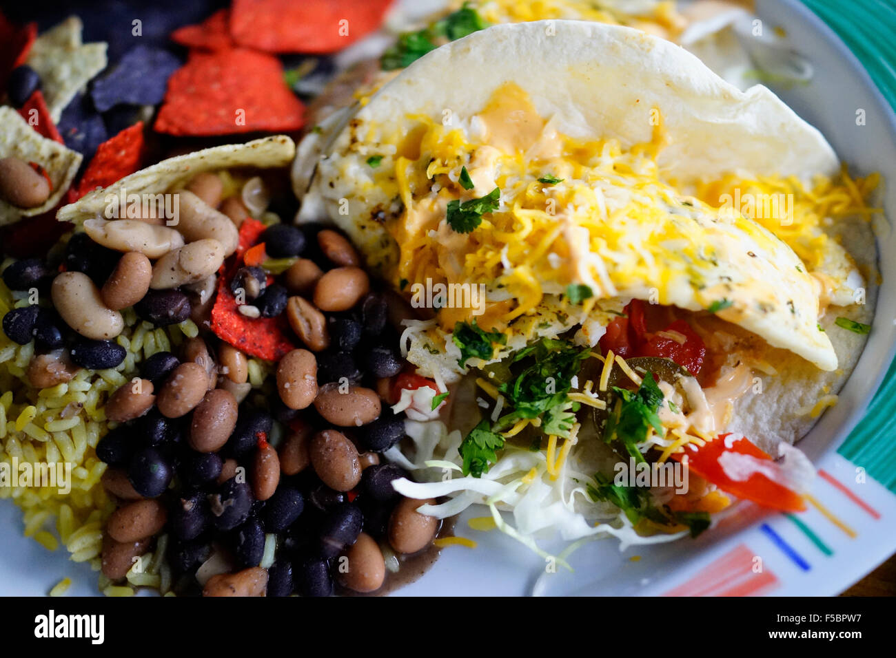 Hogfish Tacos at the HogFish Bar & Grill Key West, Florida, USA Stock