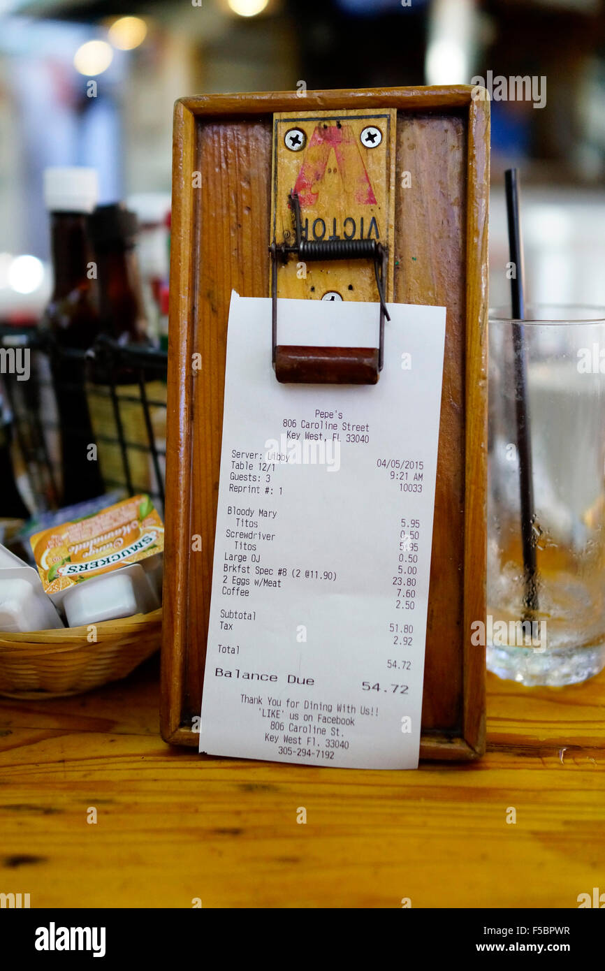 Pepe’s Cafe & Steak House restaurant Key West, Florida, USA Stock Photo