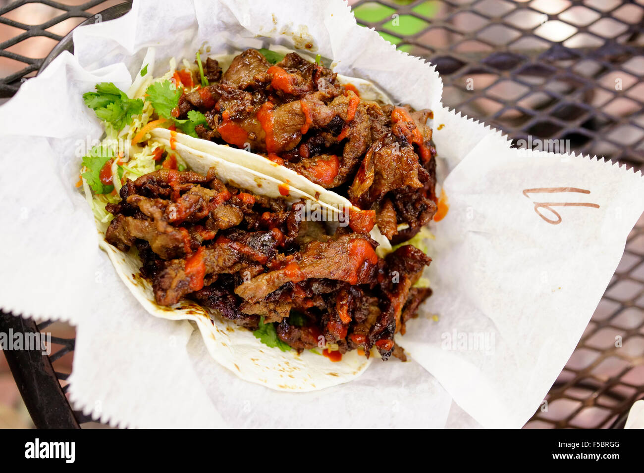 Garbo's Grill Food Cart, Korean BBQ, Key West Florida USA Amazing food  tucked between Grunt's Bar and a parking lot Stock Photo - Alamy