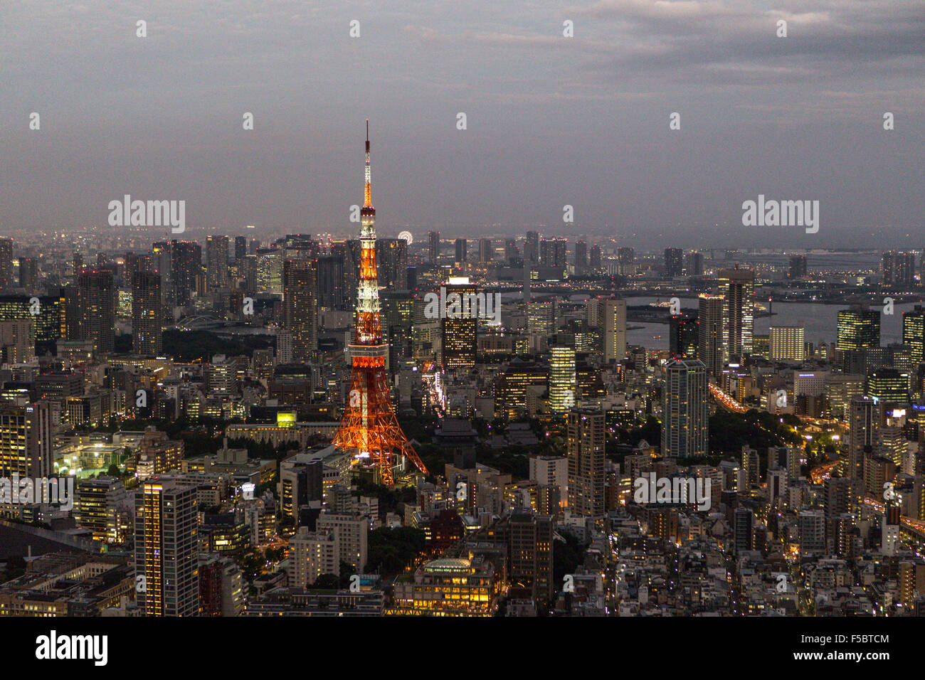 Tokyo Tower Stock Photo