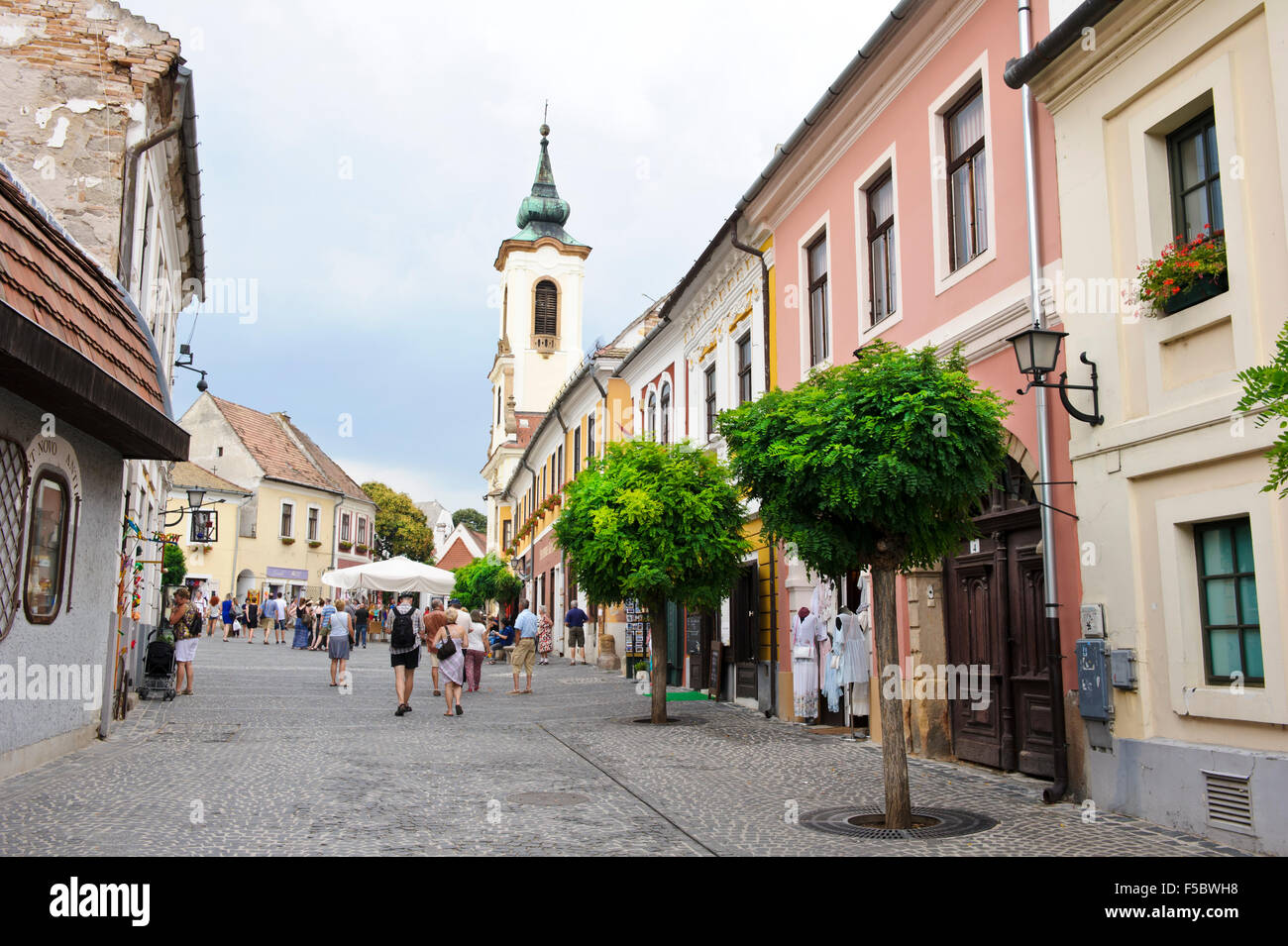 The picturesque village of Szentendre, Hungary Stock Photo