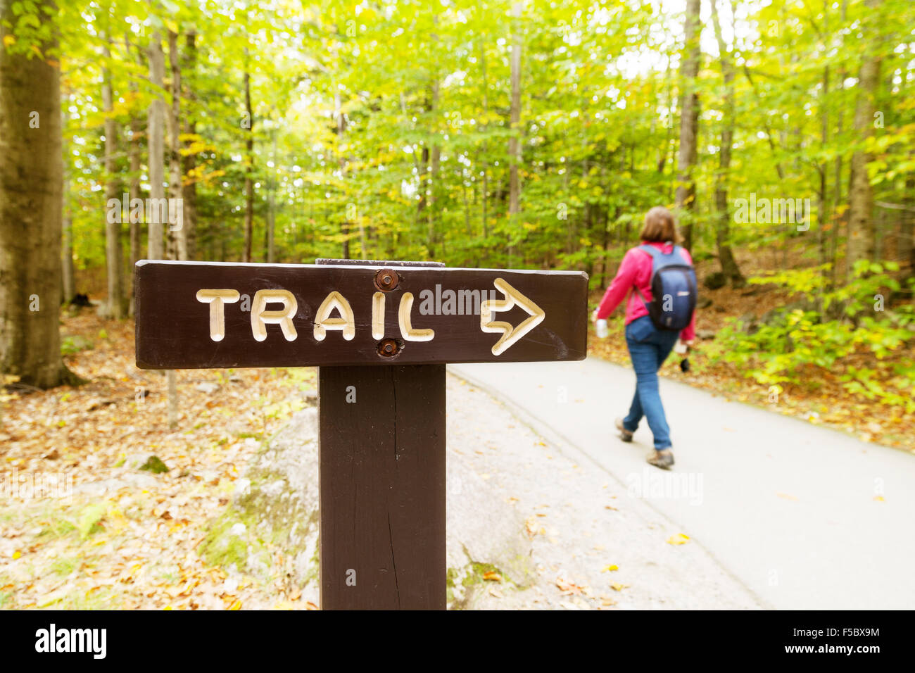 Woman Walking Road Sign High Resolution Stock Photography and Images ...