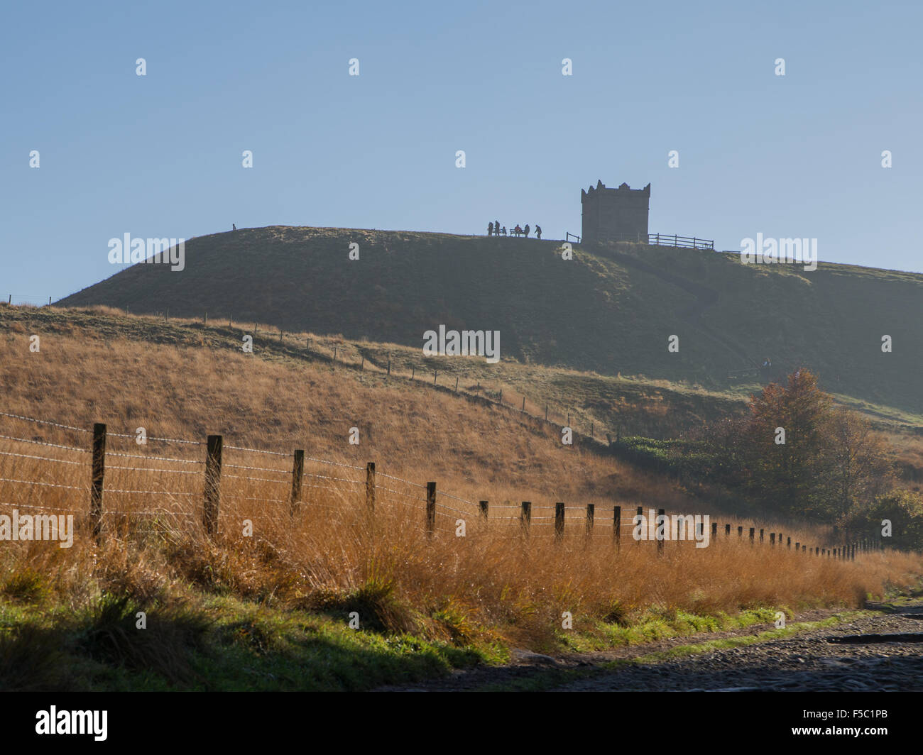 Rivington Pike, West Pennine Moors, Horwich, Lancashire Stock Photo Alamy