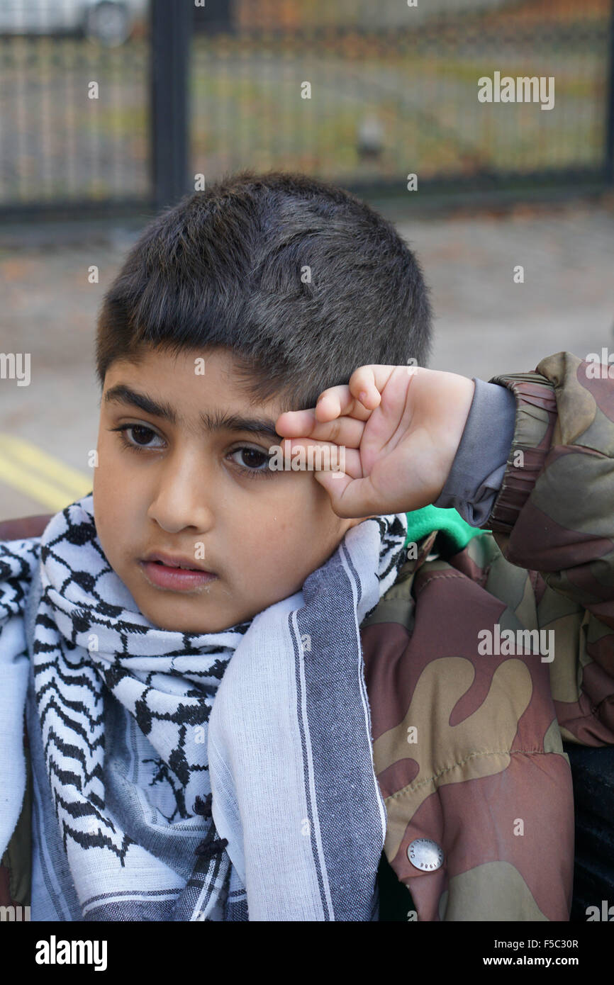 London, England, UK : The 1st Annual Demo 4 #Palestine demand an end