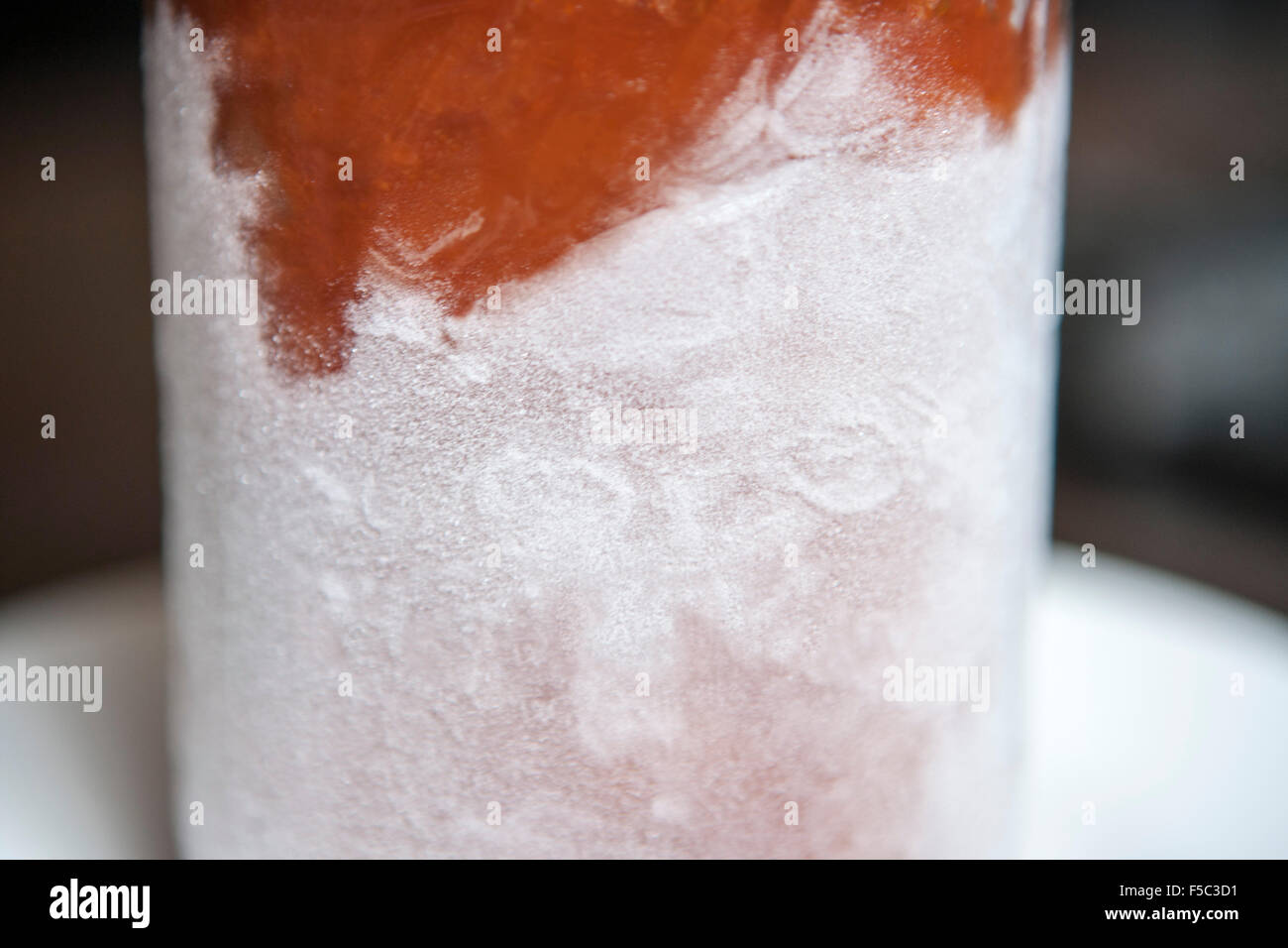 Frozen Jar of Marinara Sauce Stock Photo Alamy