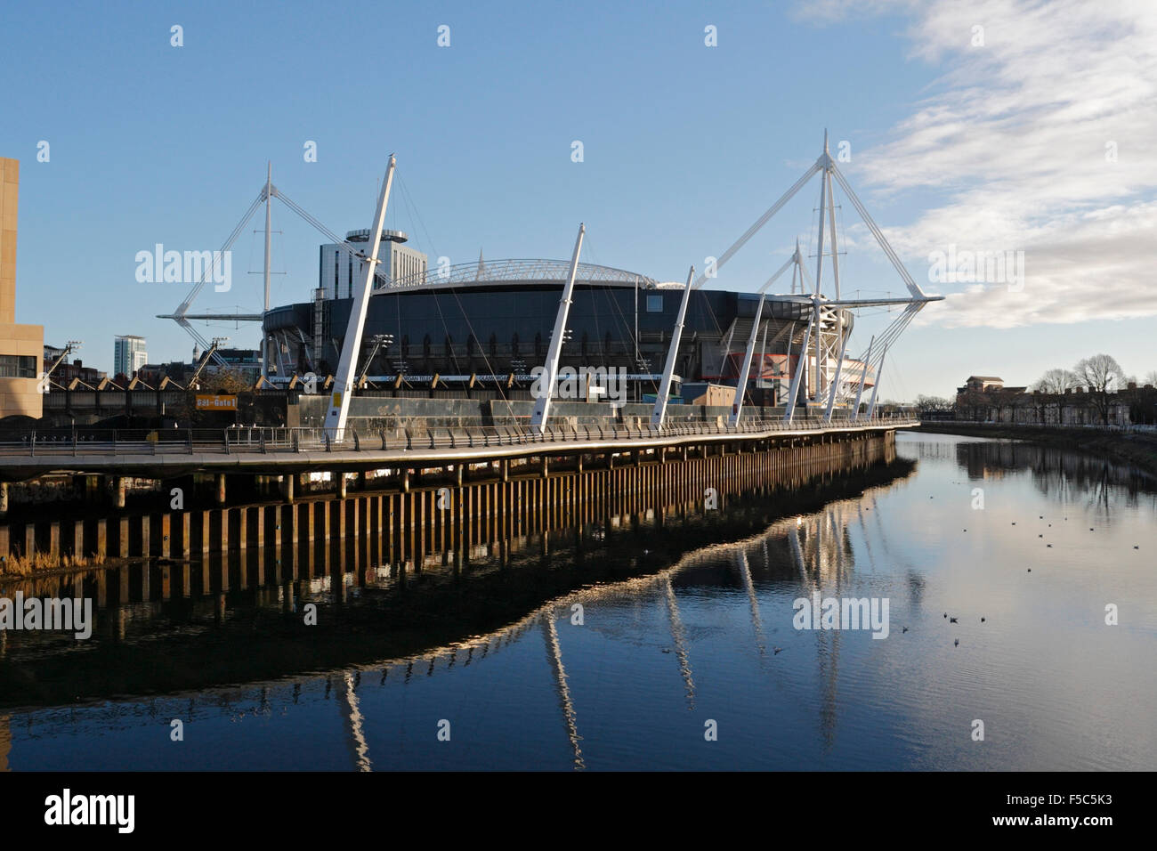 Principality stadium river taff hi-res stock photography and images - Alamy