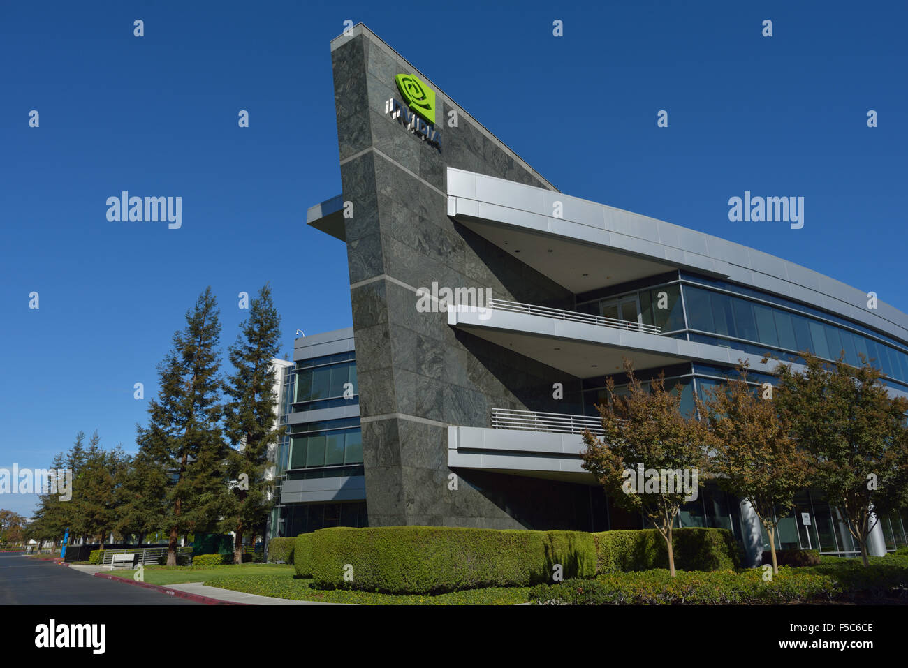 Nvidia Corporation headquarters, Santa Clara CA Stock Photo Alamy
