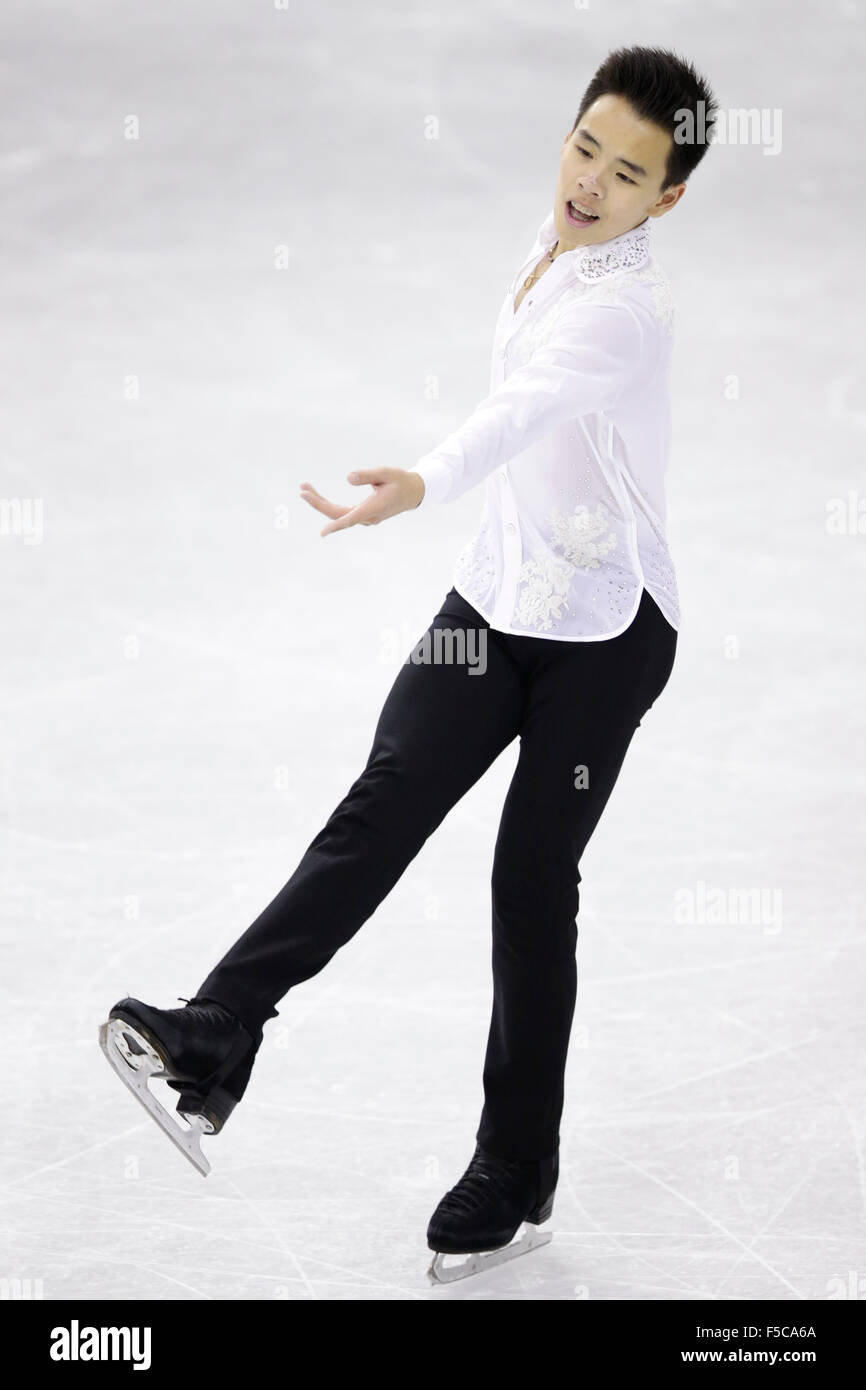 Lethbridge, Alberta, Canada. 31st Oct, 2015. Nam Nguyen (CAN) Figure ...