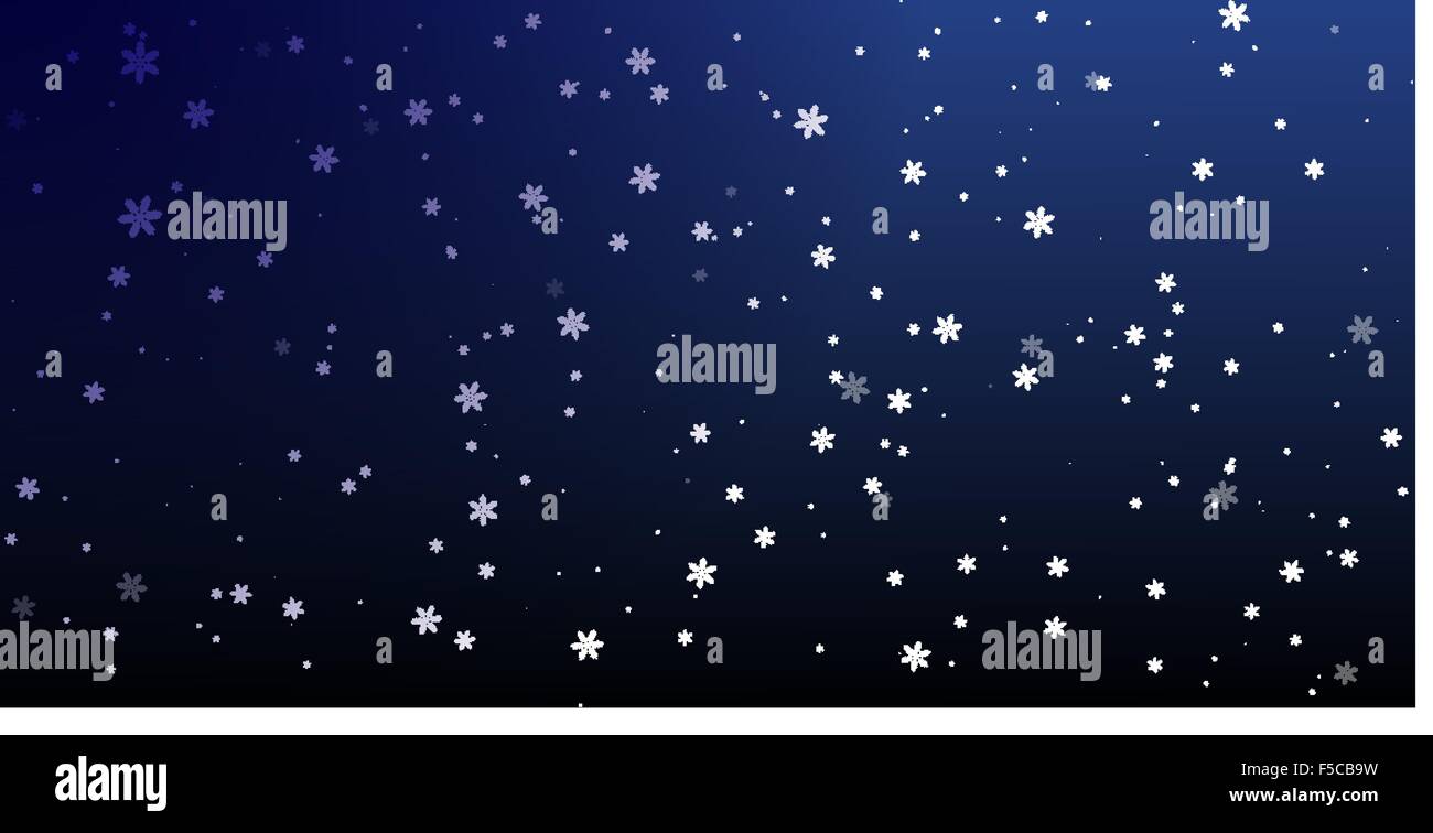 Snowflakes vec hi-res stock photography and images - Alamy