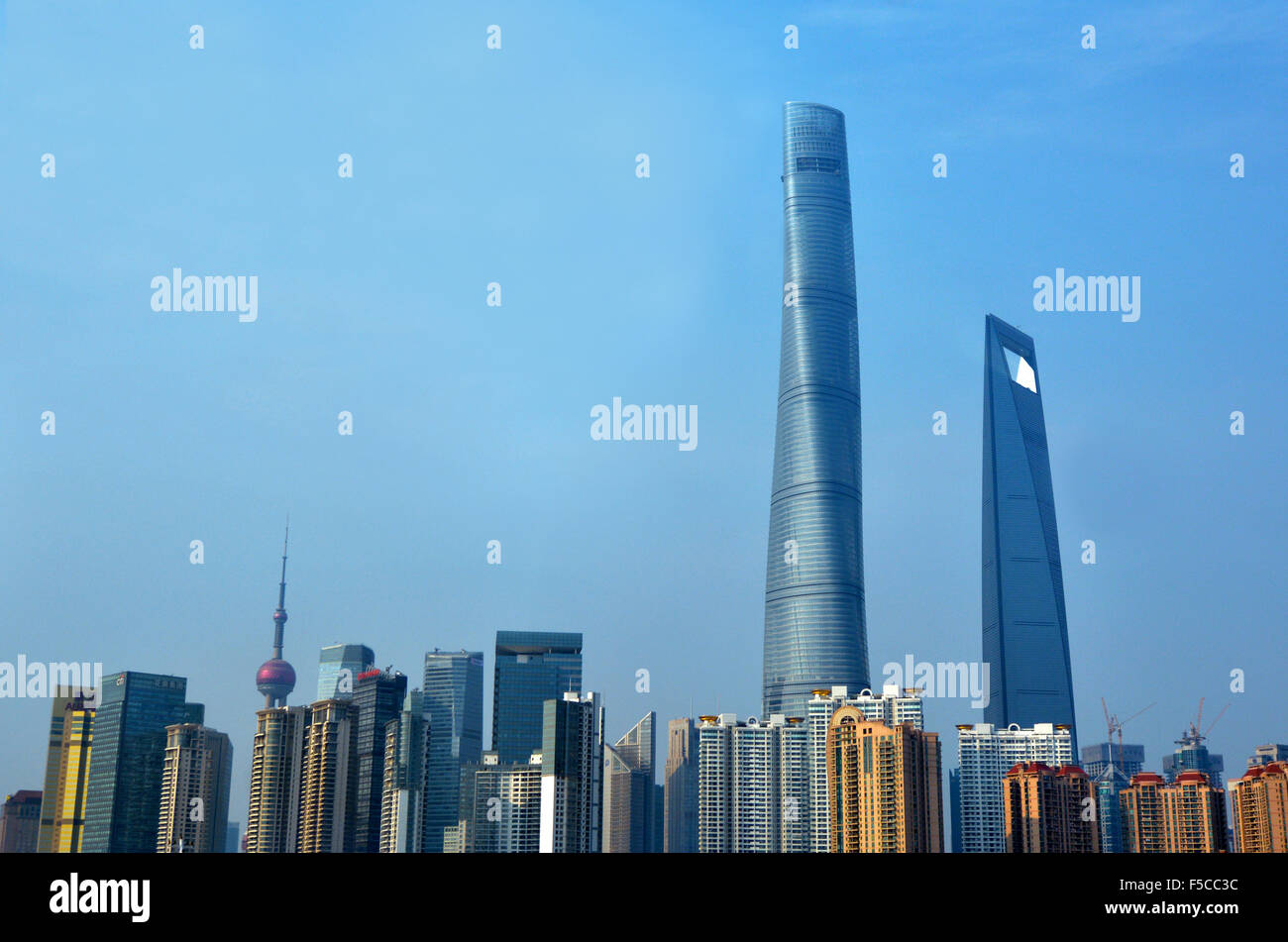 Shanghai Buildings Economic Zone High Resolution Stock Photography and ...