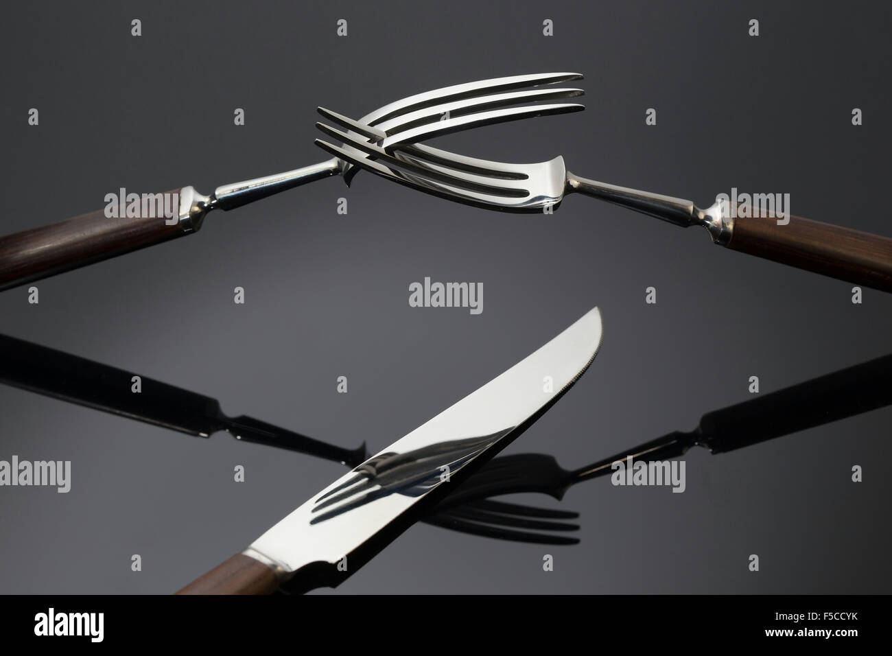 Knife and Fork Stock Photo Alamy
