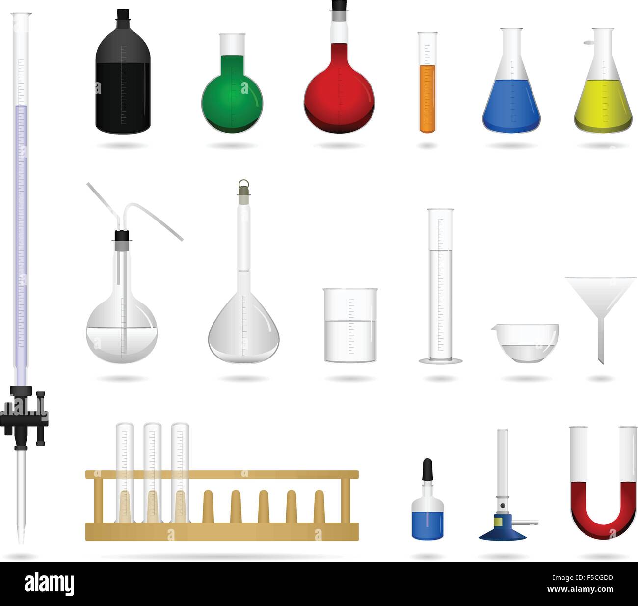 Science lab laboratory equipment tool Stock Vector Image & Art - Alamy