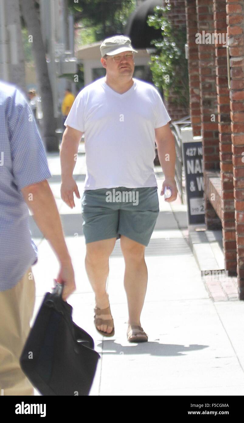 Andy Richter out and about in Beverly Hills Featuring: Andy Richter