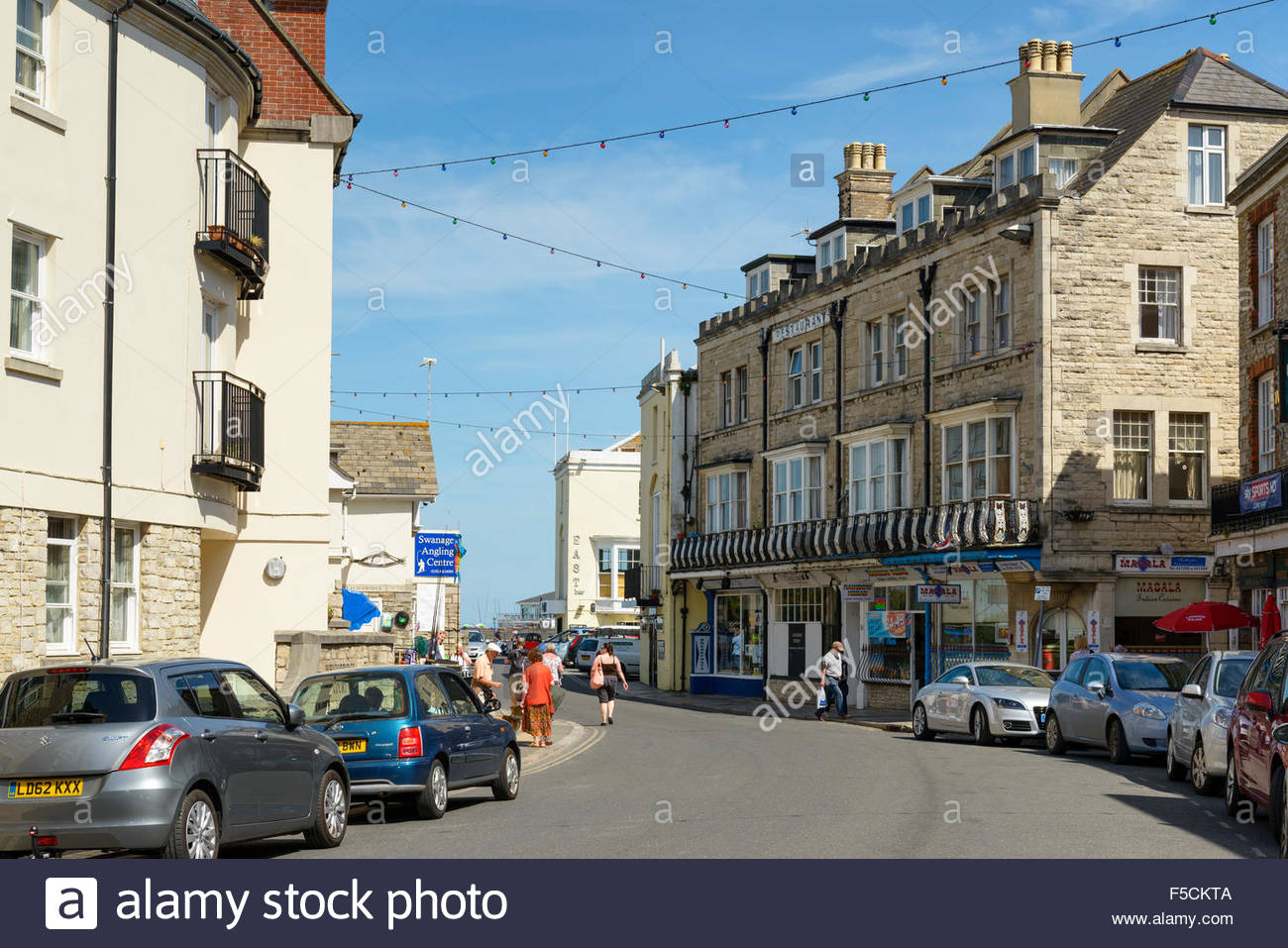 High Street Swanage High Resolution Stock Photography and Images Alamy