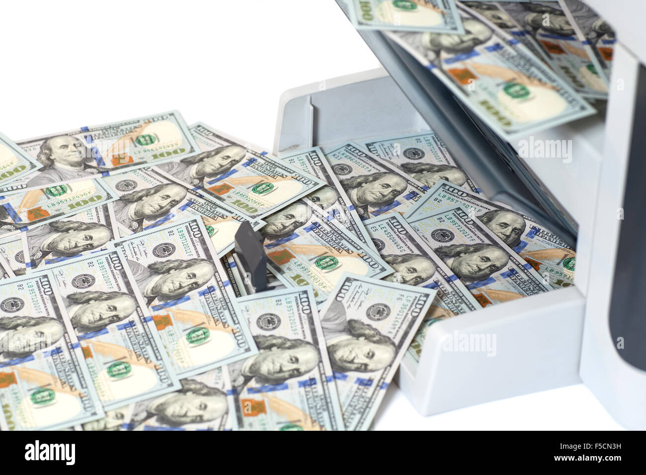 Fake Dollar Bill White Printable