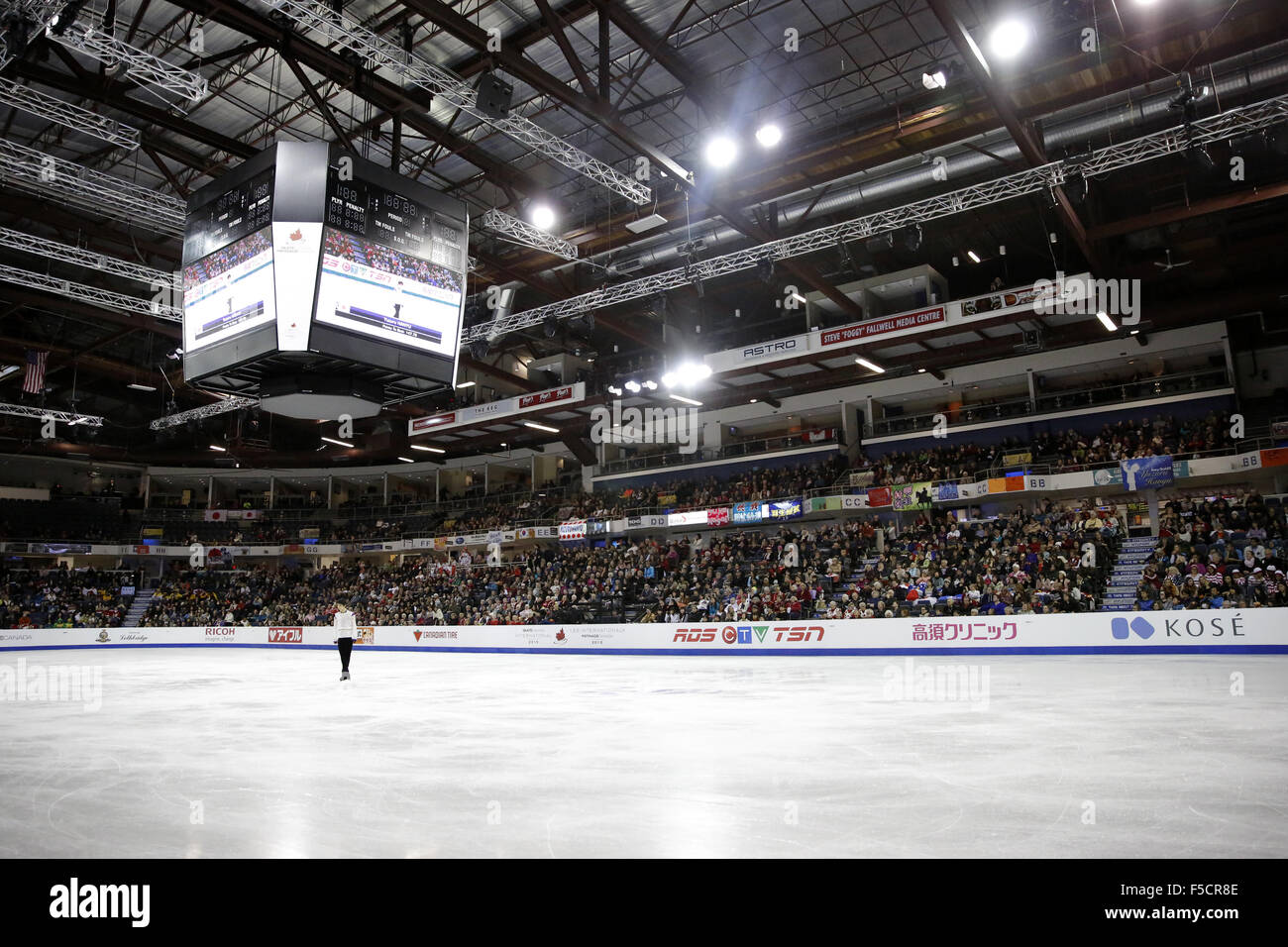 Lethbridge, Alberta, Canada. 31st Oct, 2015. Yuzuru Hanyu (JPN) Figure