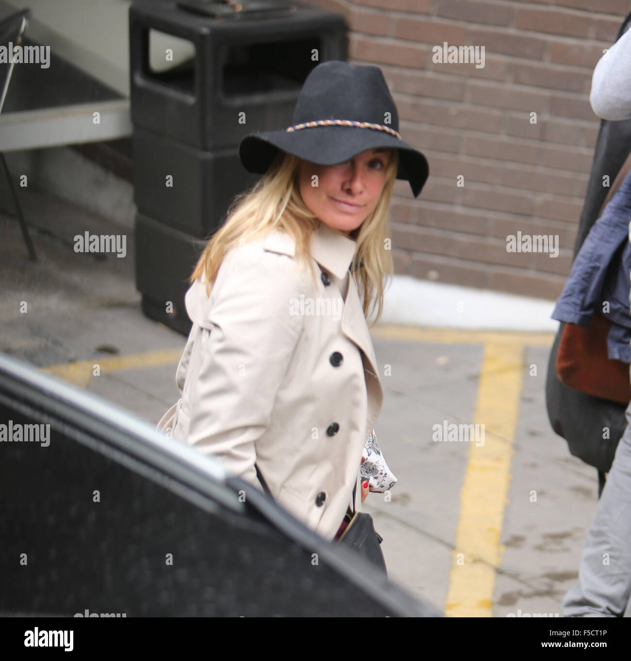 Tamzin Outhwaite outside ITV Studios Featuring: Tamzin Outhwaite Where