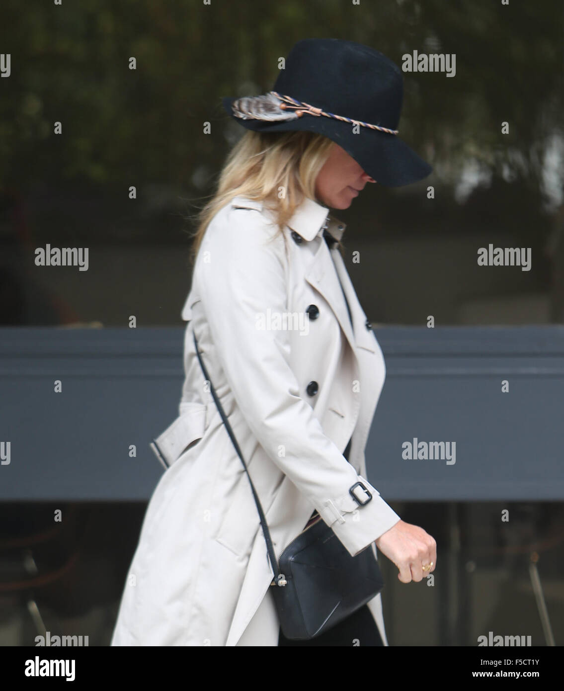 Tamzin Outhwaite outside ITV Studios Featuring: Tamzin Outhwaite Where