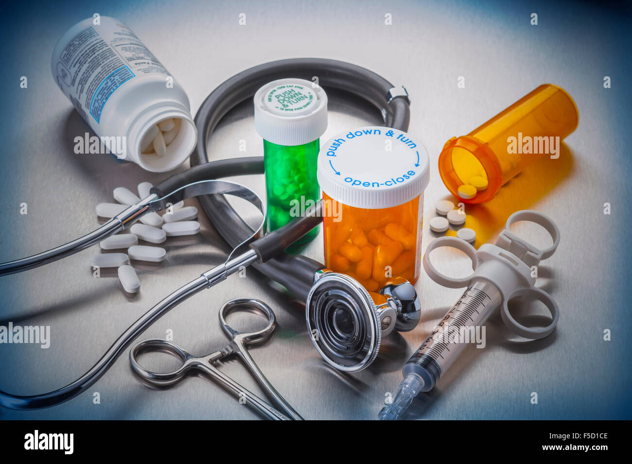 Medical tools used by hospital staff Stock Photo Alamy