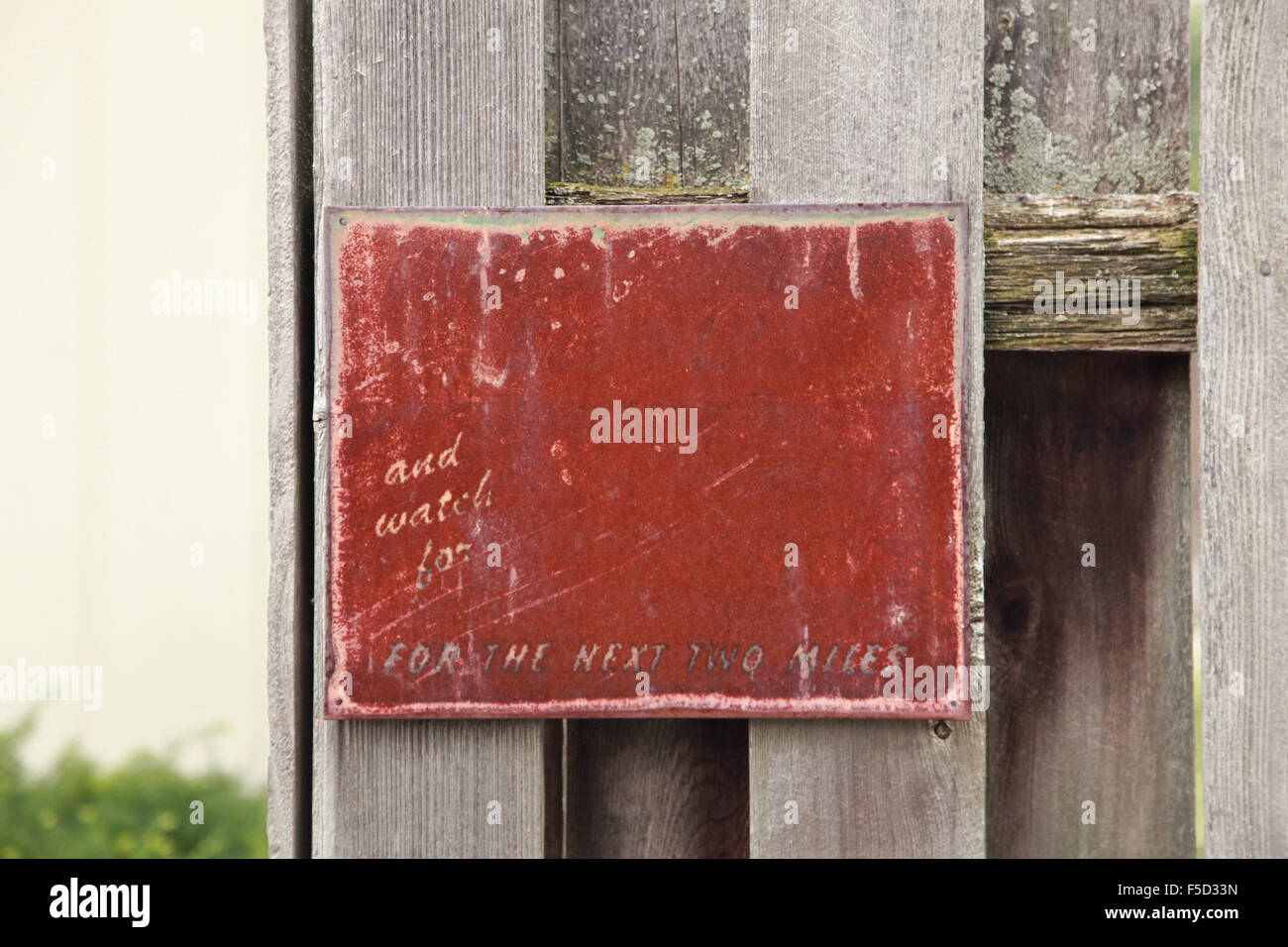 Distressed signage hi-res stock photography and images - Alamy