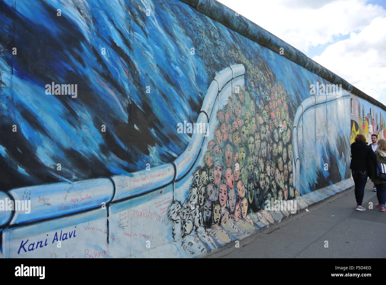 Graffiti, Berlin Wall Stock Photo Alamy