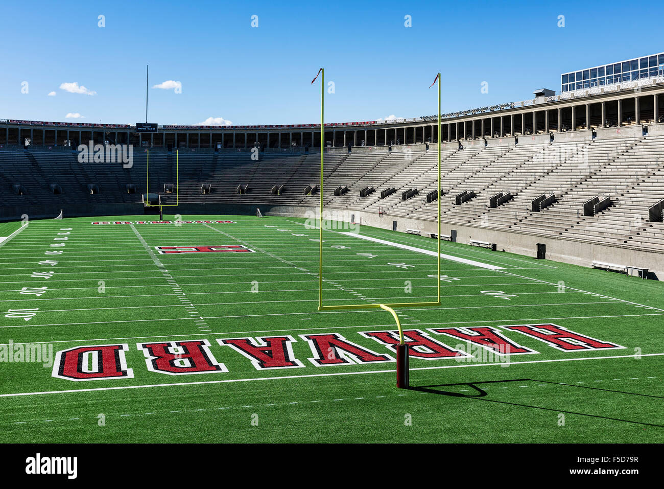 Soldiers Field or Harvard Stadium, Allston Campus, Boston, Massachusetts Stock Photo