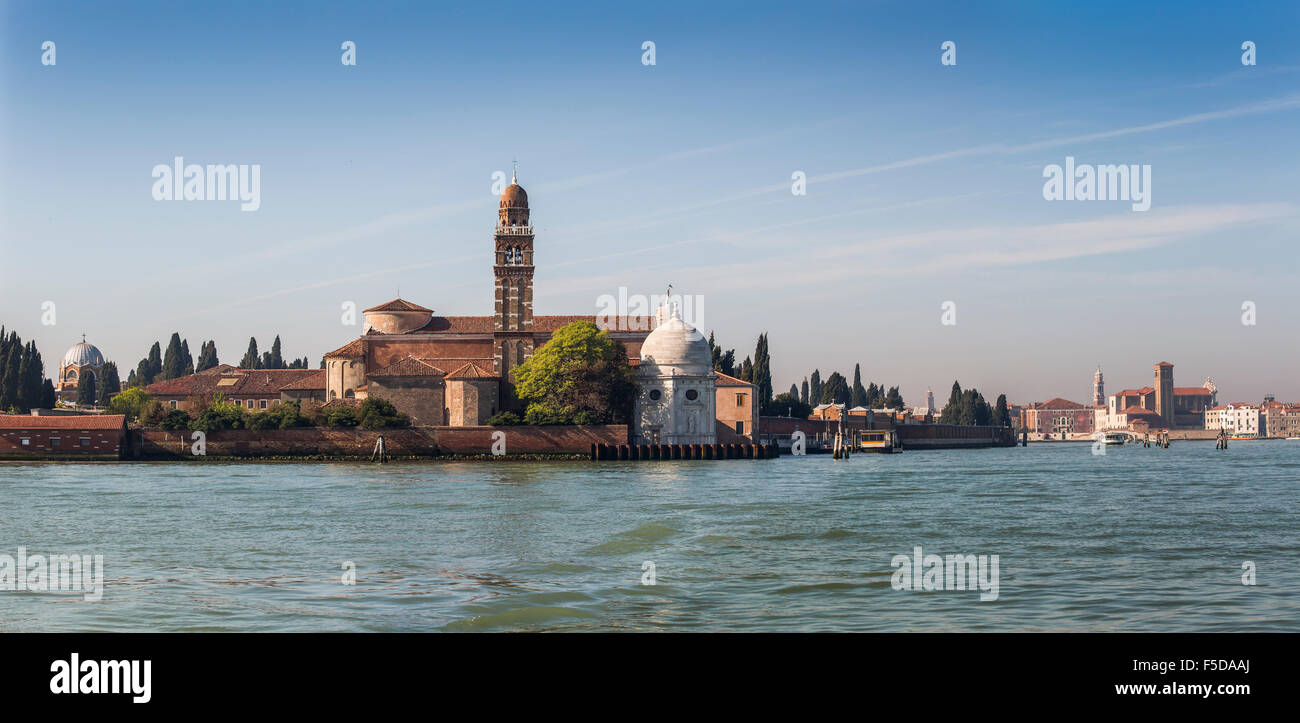 San Michele church and island, Venice, Italy Stock Photo