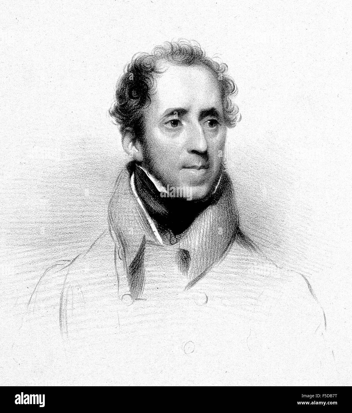 MICHAEL FARADAY (1791-1867) English scientist Stock Photo