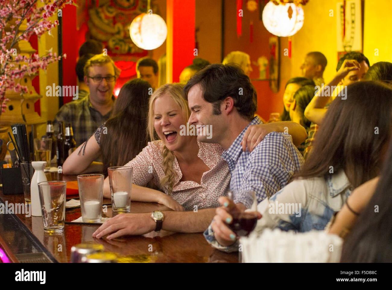 TRAINWRECK 2015 Universal Pictures film with Amy Schumer and Bill Hader Stock Photo