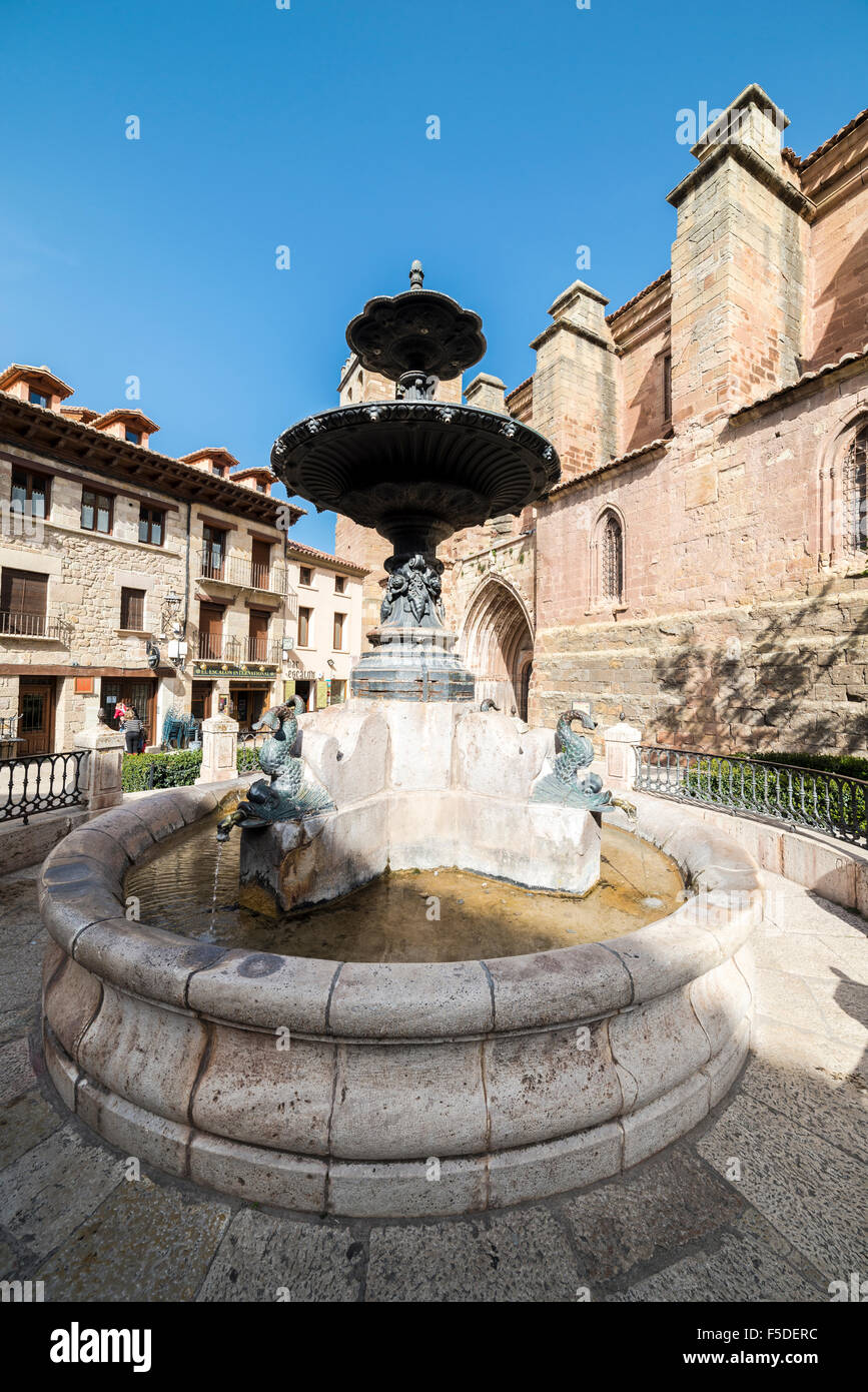 Mora de Rubielos, Comarca of Gudar-Javalambre, Teruel, Aragon, Spain Stock Photo