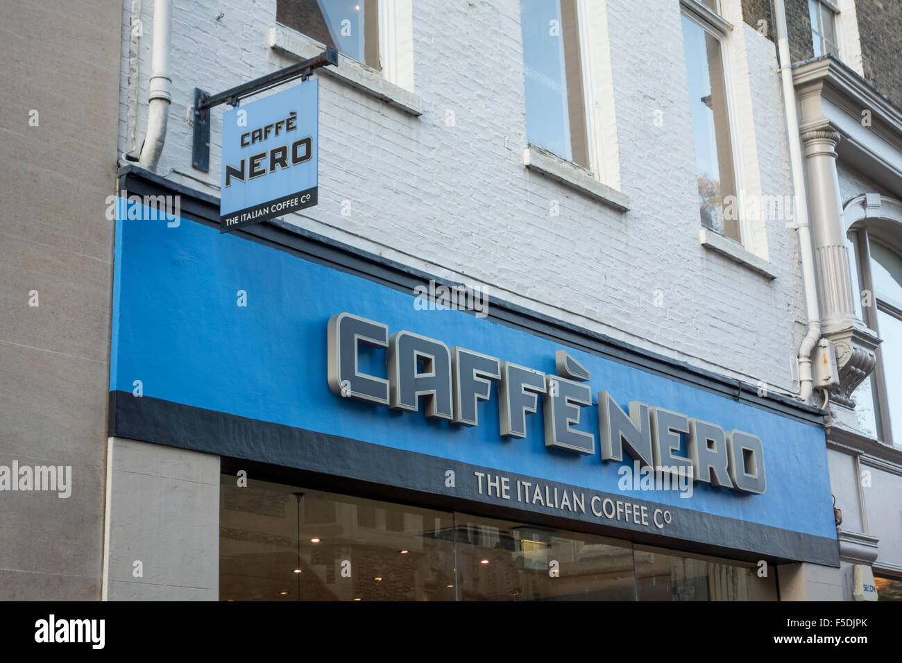 Caffe Nero, Cambridge Stock Photo