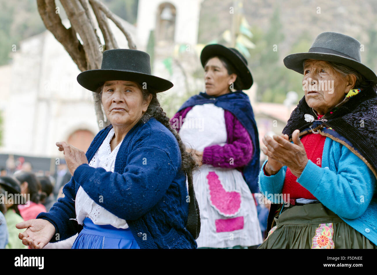 Huancavelica mass , Andes, Peru Stock Photo