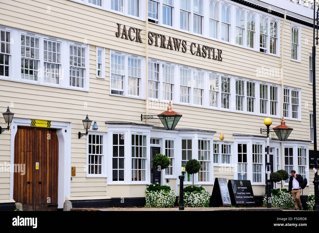 Jack Straws Castle, North End Way, Hampstead, London Borough of Camden, Greater London, England, United Kingdom Stock Photo