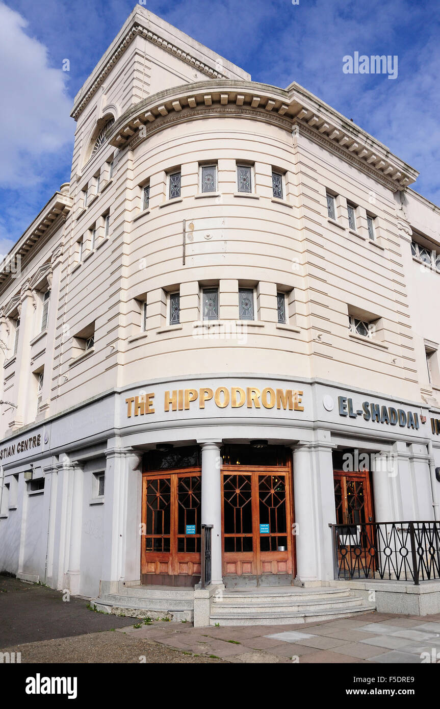 The Hippodrome Theatre, North End Road, Golders Green, London Borough of Barnet, Greater London, England, United Kingdom Stock Photo