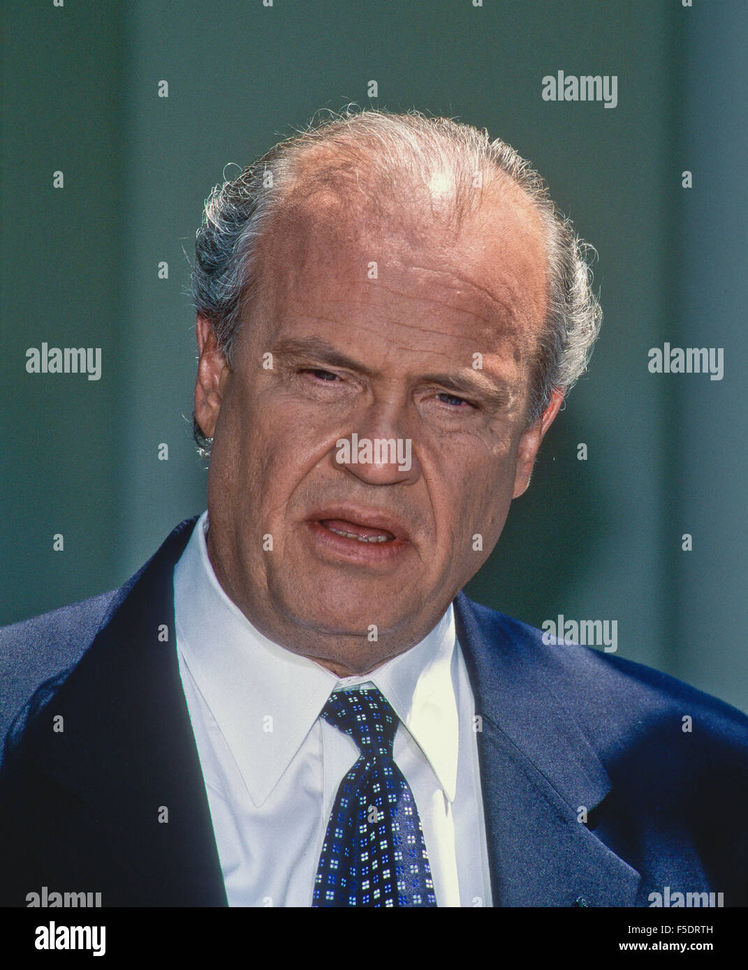 Washington, DC. 1st April 1997 Fred Dalton Thompson an American