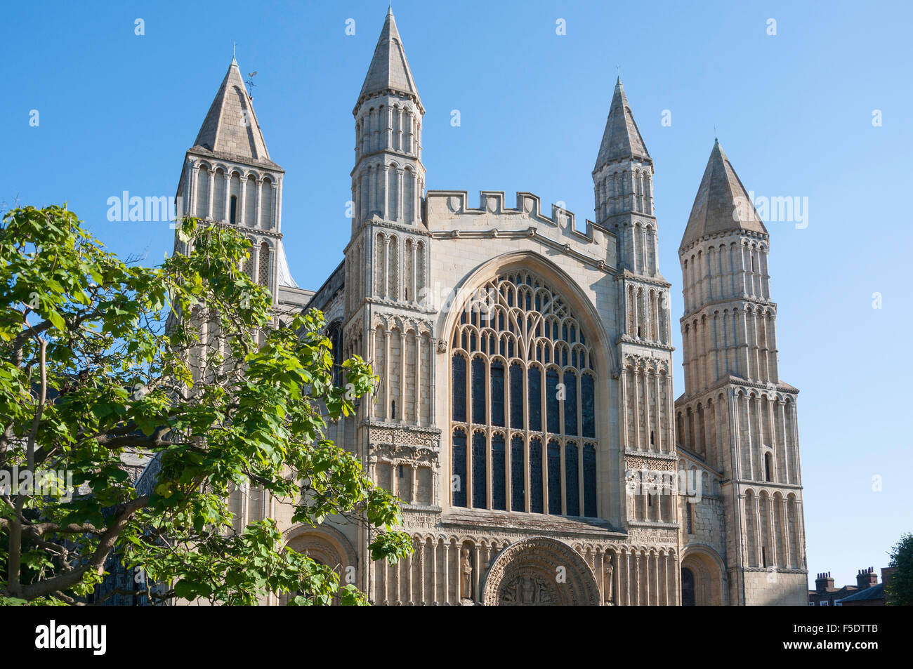 Rochester Cathedral, Boley Hill, Rochester, Kent, England, United Kingdom Stock Photo
