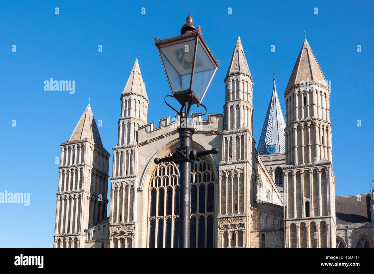 Rochester Cathedral, Boley Hill, Rochester, Kent, England, United Kingdom Stock Photo