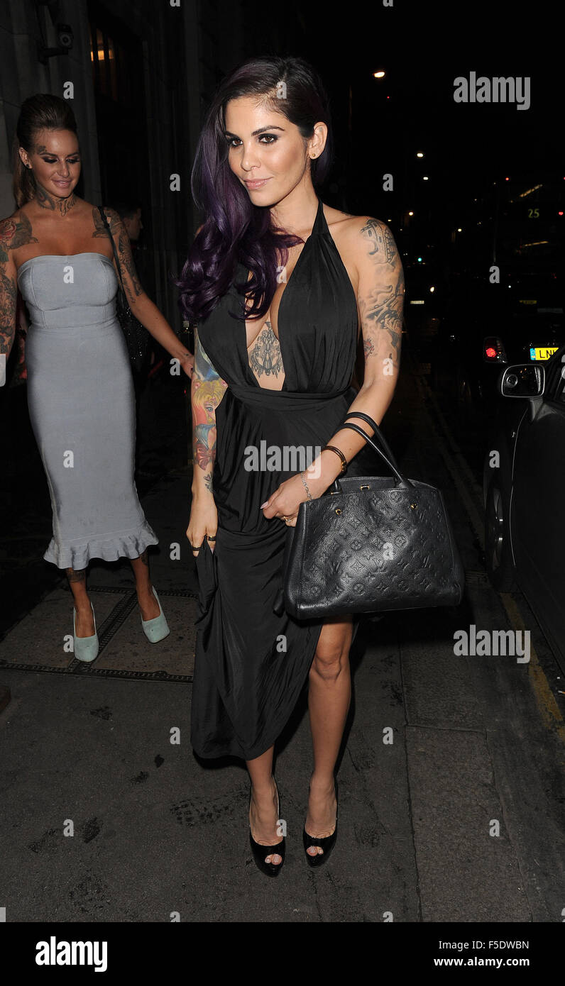 Stars from MTV's new series of 'Ex On The Beach' enjoy an evening at ...