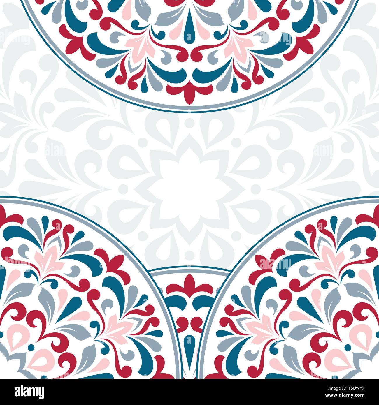 Floral greeting card Stock Vector Image & Art - Alamy