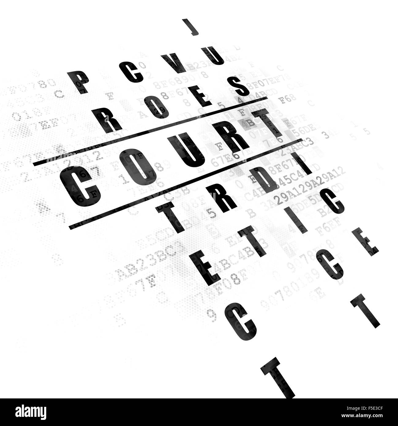 Law concept: Court in Crossword Puzzle Stock Photo Alamy Law concept: Court in Crossword Puzzle Stock Photo Alamy