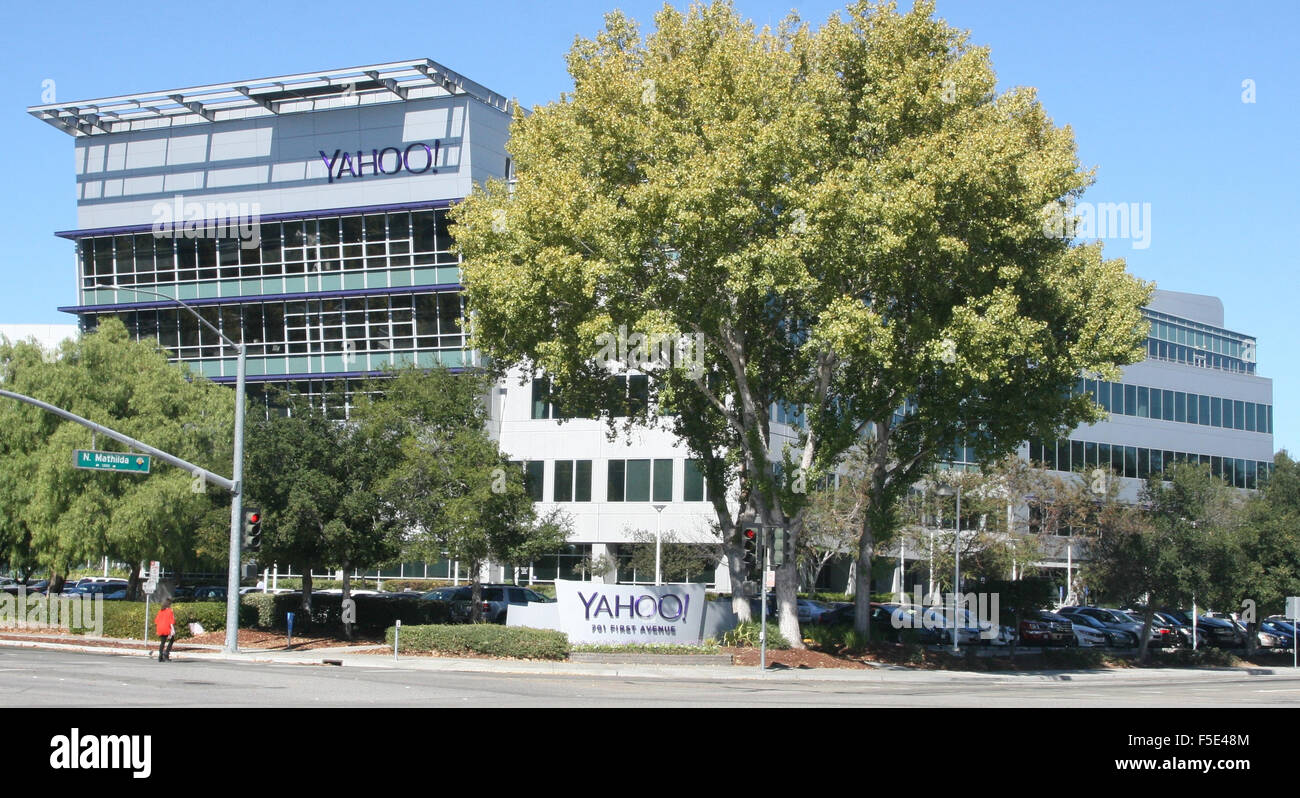 Sunnyvale, California, USA. 2nd Nov, 2015. The worldwide headquarters ...